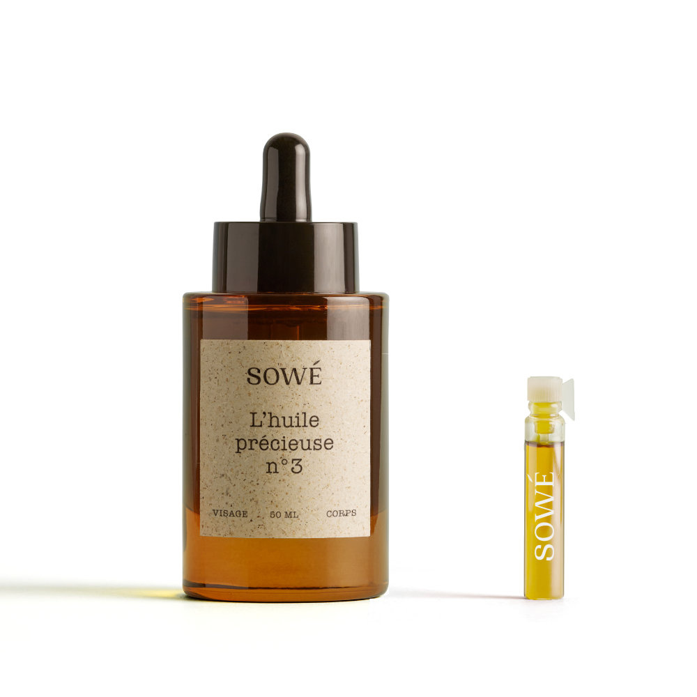 sowé botanic lab L'huile précieuse n°3 - CBD - Booster Renew - 50ml Huile visage et corps