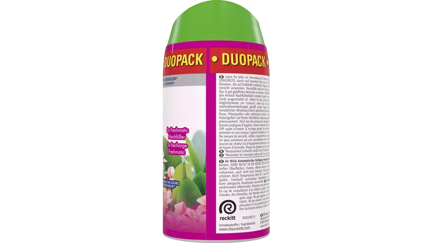 Air Wick Freshmatic Max Nachfüllung DUO Sommervergnügen 500 ml
