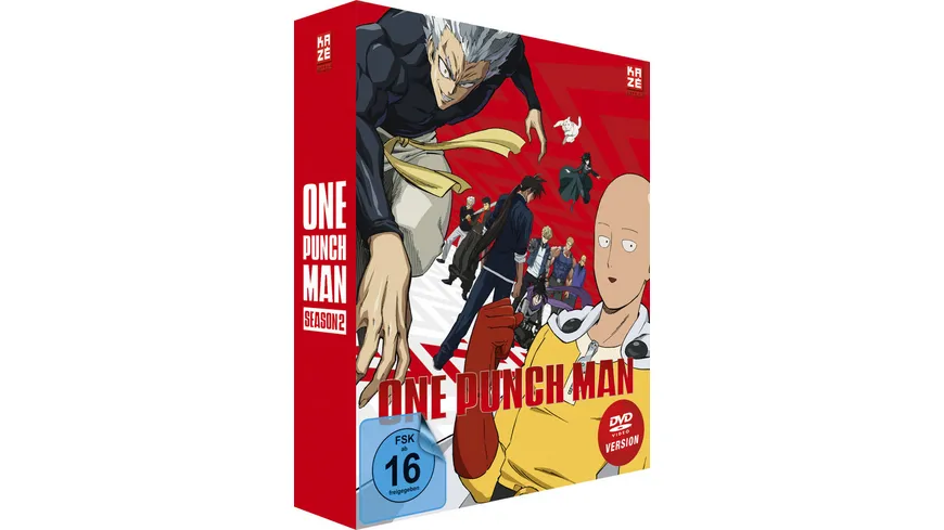 One Punch Man - 2. Staffel - Gesamtausgabe - Box  [3 DVDs]