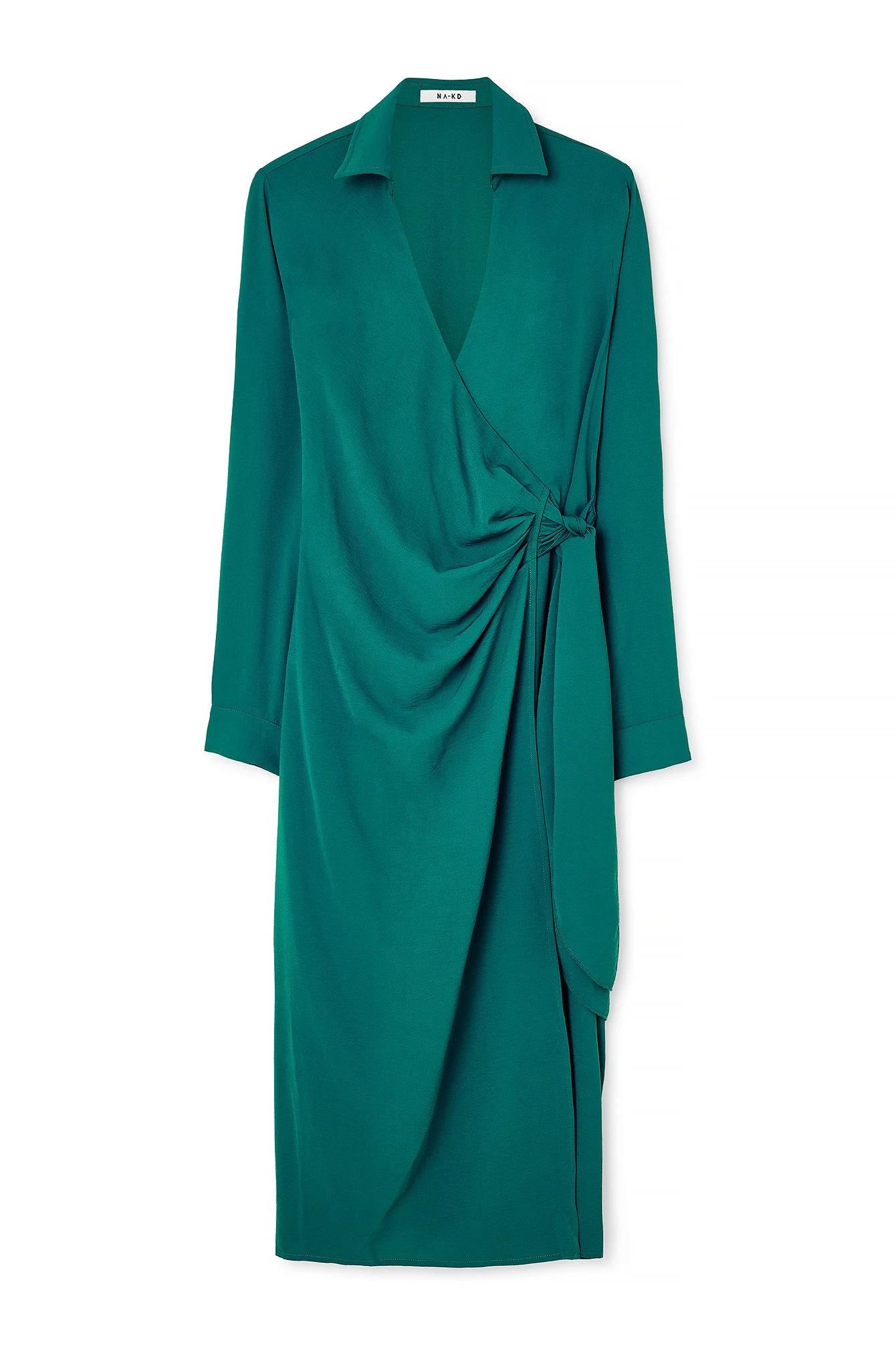 Midi-Wickelkleid