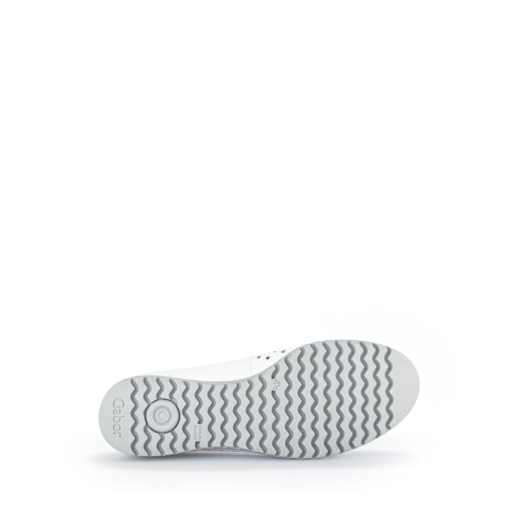 Gabor comfort Sportliche Ballerina weiß