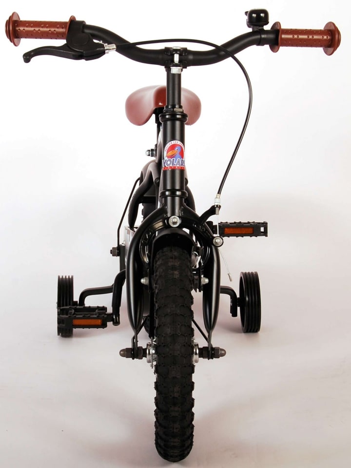 Volare Kinderfahrrad Black Cruiser für Jungen 12 Zoll Kinderrad in schwarz 3 Jahre günstig kaufen onesize