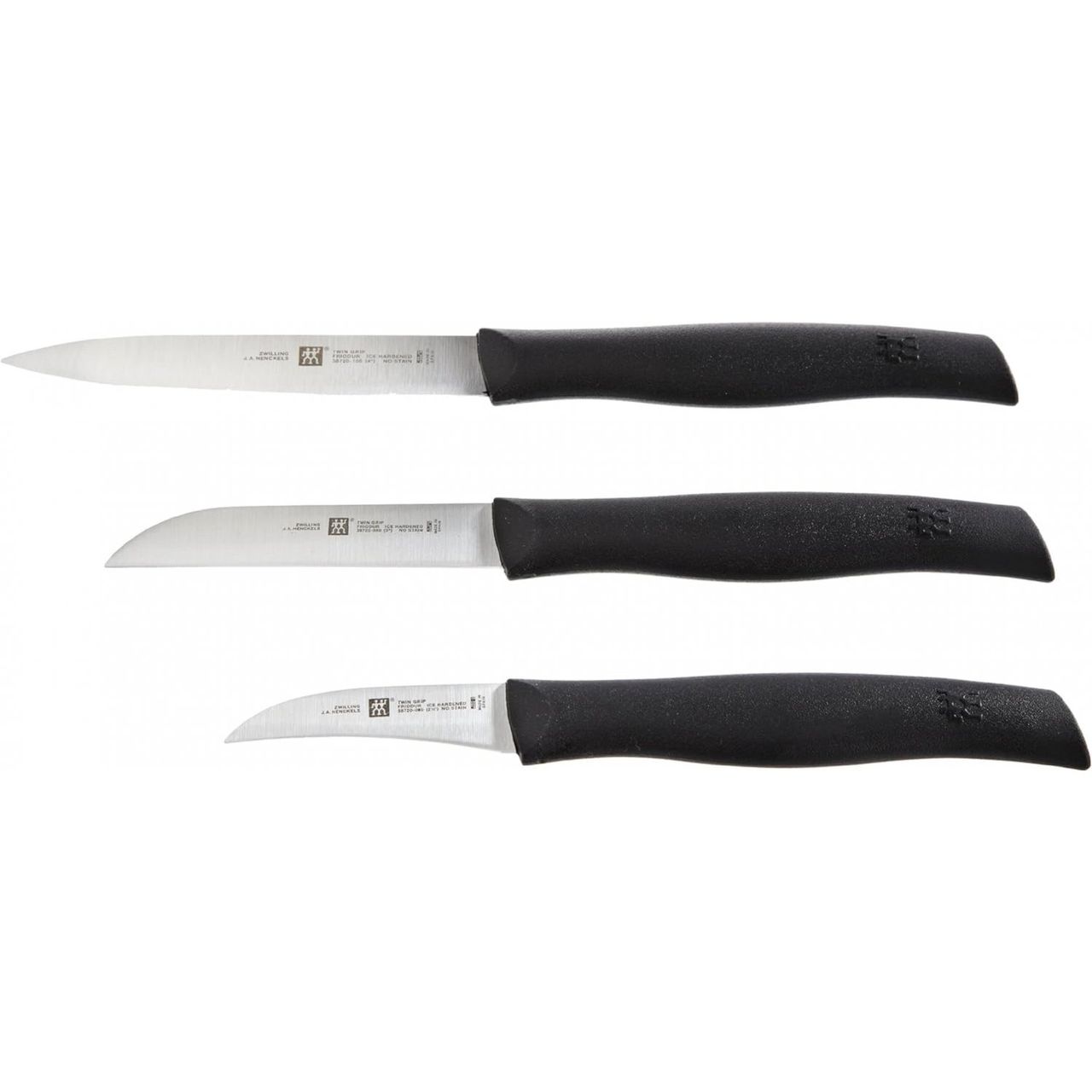 Zwilling Twin Grip Messerset, 3-tlg. Schneideset Küchenmesser-Set Messergarnitur Kunststoffgriff