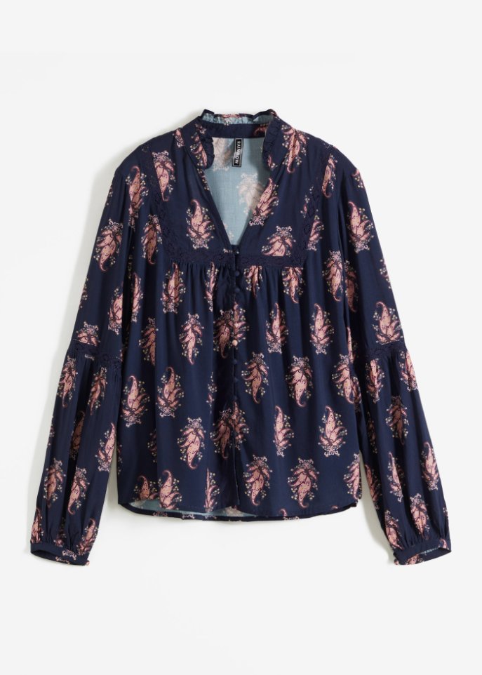 Bluse mit Muster