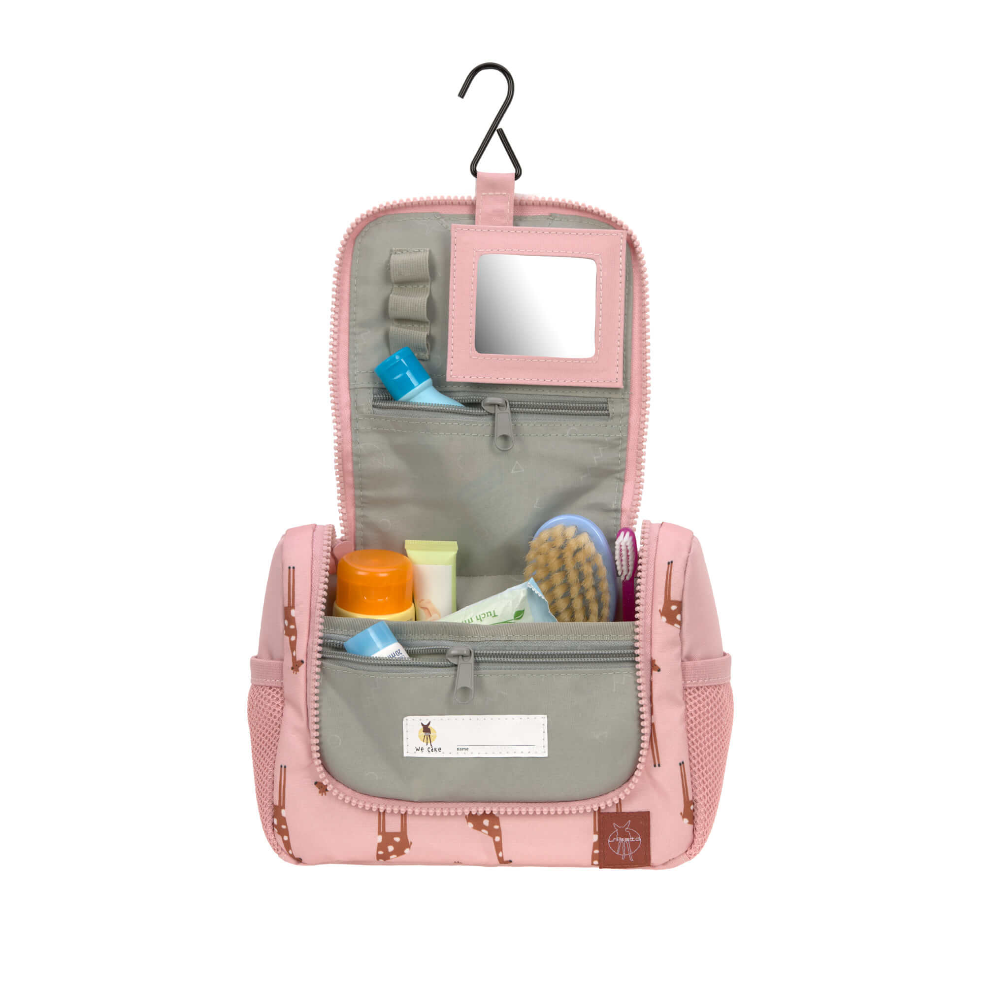 Kulturbeutel Kinder - Mini Washbag, Safari Giraffe