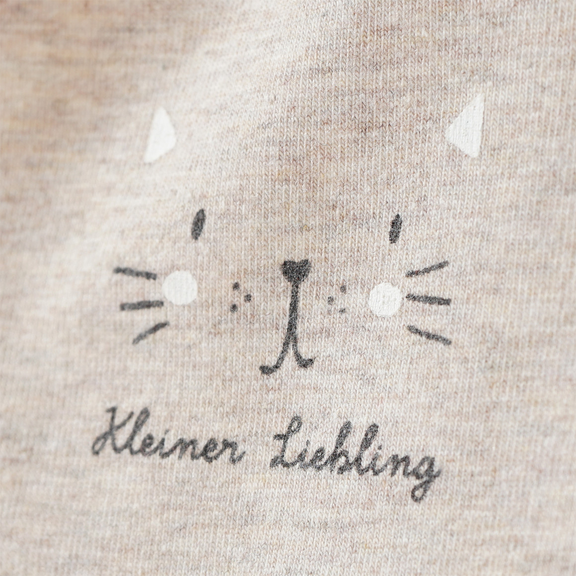 Newborn Wickelbody mit Katzen-Print