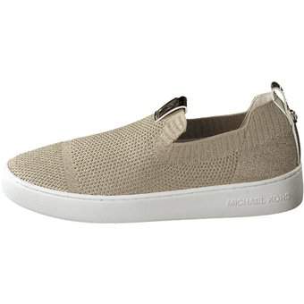 Michael Kors Juno Knit Slip On in gold