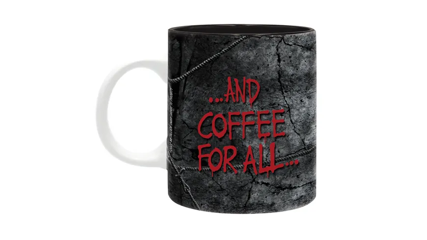 METALLICA - Tasse - 320 ml - ...And Coffee For Al