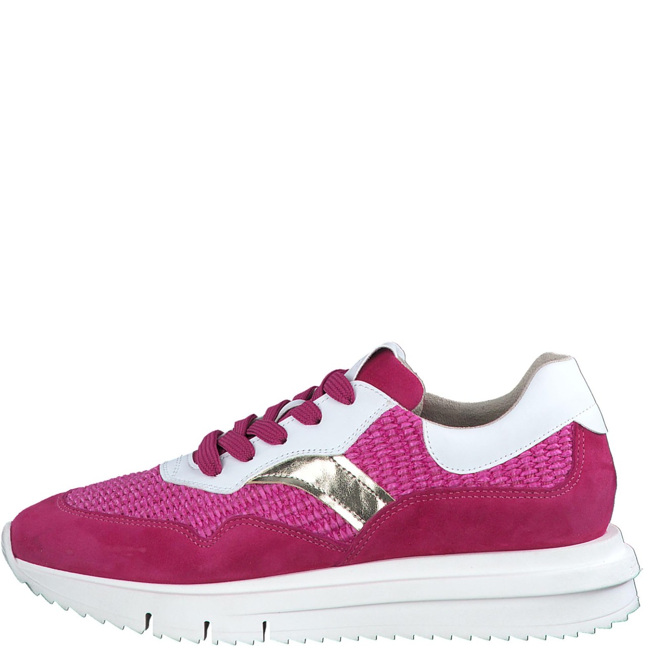 TAMARIS Freizeit Schnürer lila/pink TAMARIS