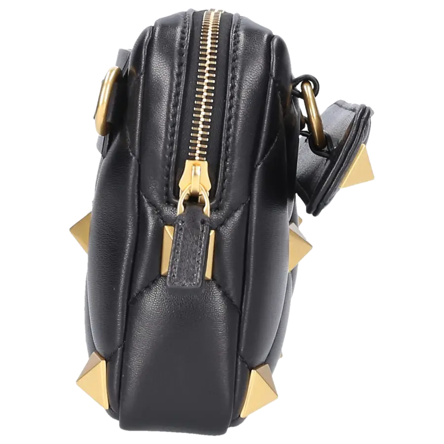 Valentino Garavani - Crossbody ROMAN STUD Nappaleder - schwarz