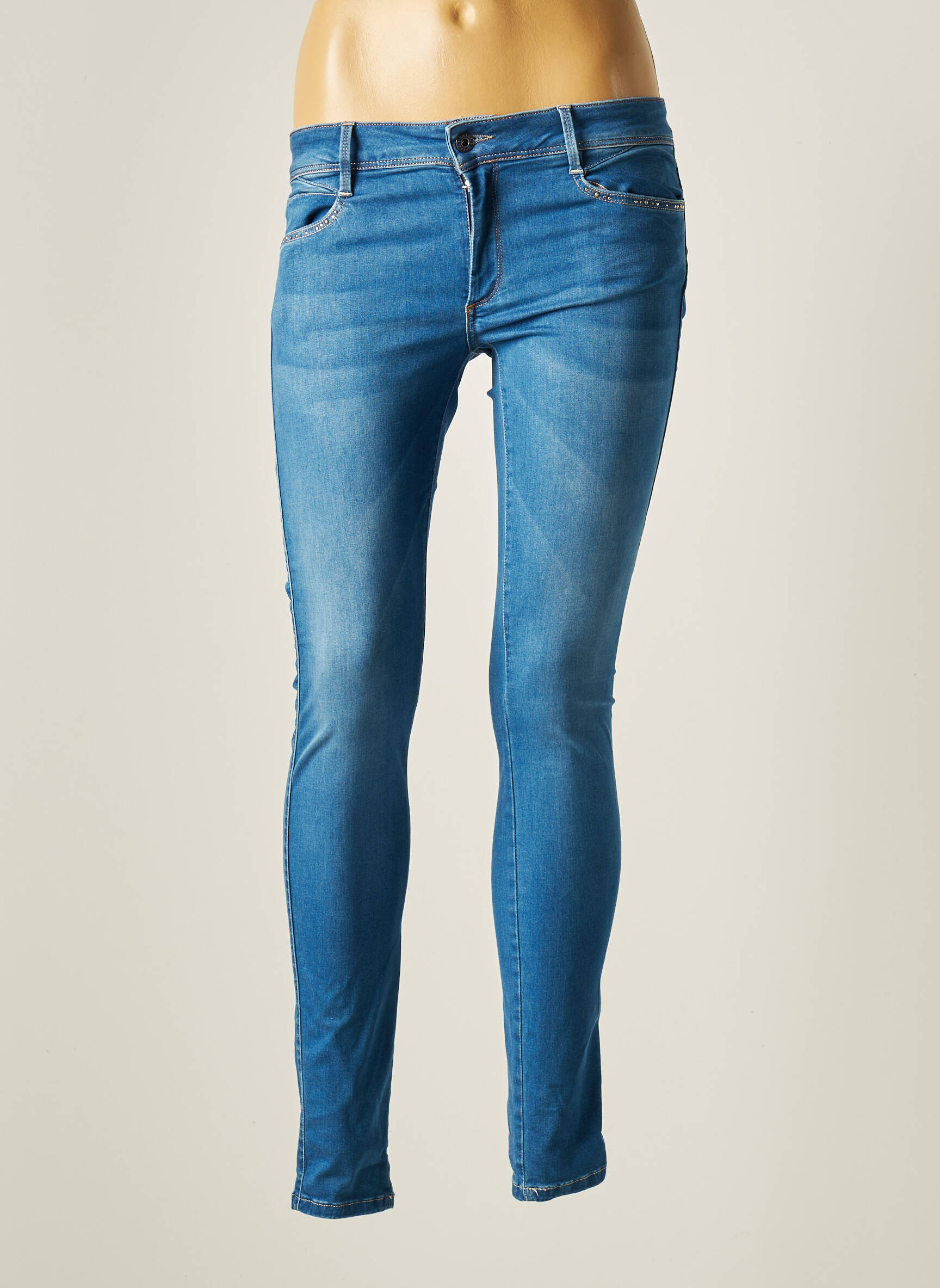 Salsa Jeans Skinny Femme couleur bleu