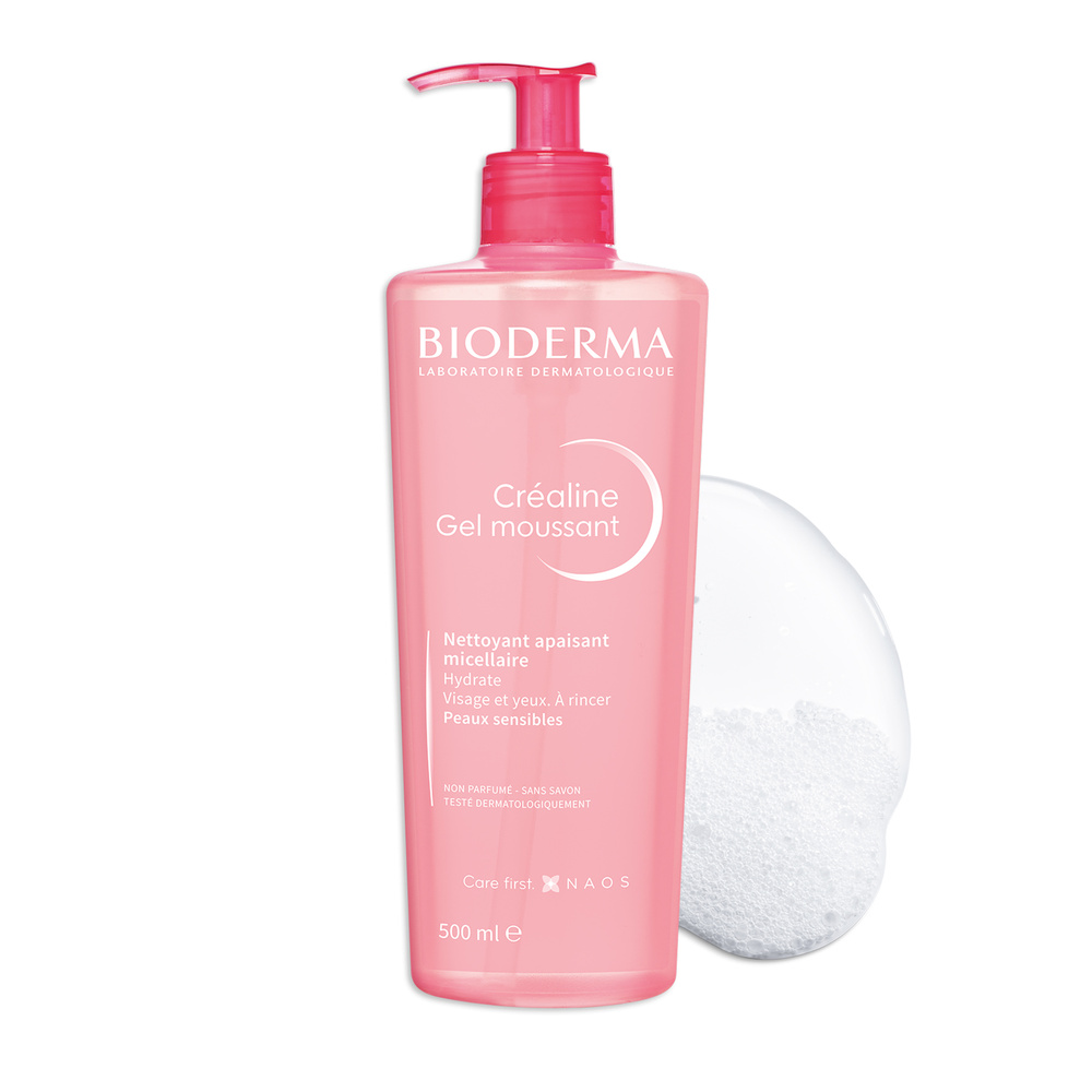 Bioderma CREALINE GEL MOUSSANT FP500ML Nettoyant