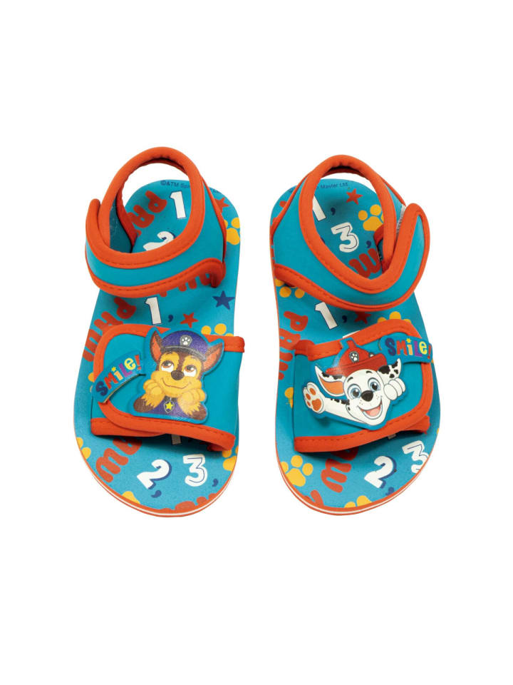 Paw Patrol Sommer Sandalen Rutschfeste Badeschuhe für den Spielplatz in blau günstig kaufen