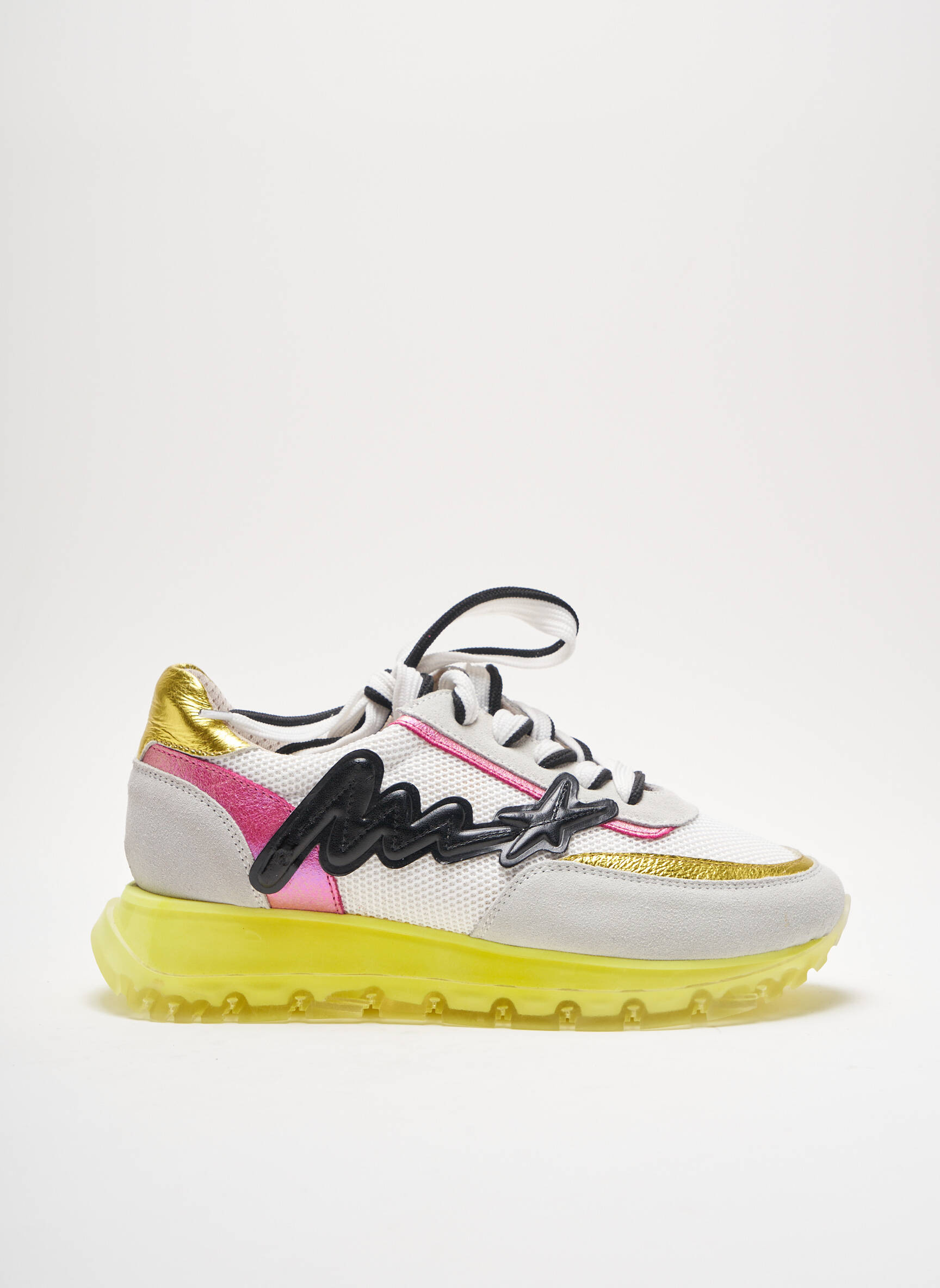 Meline Baskets Femme couleur jaune