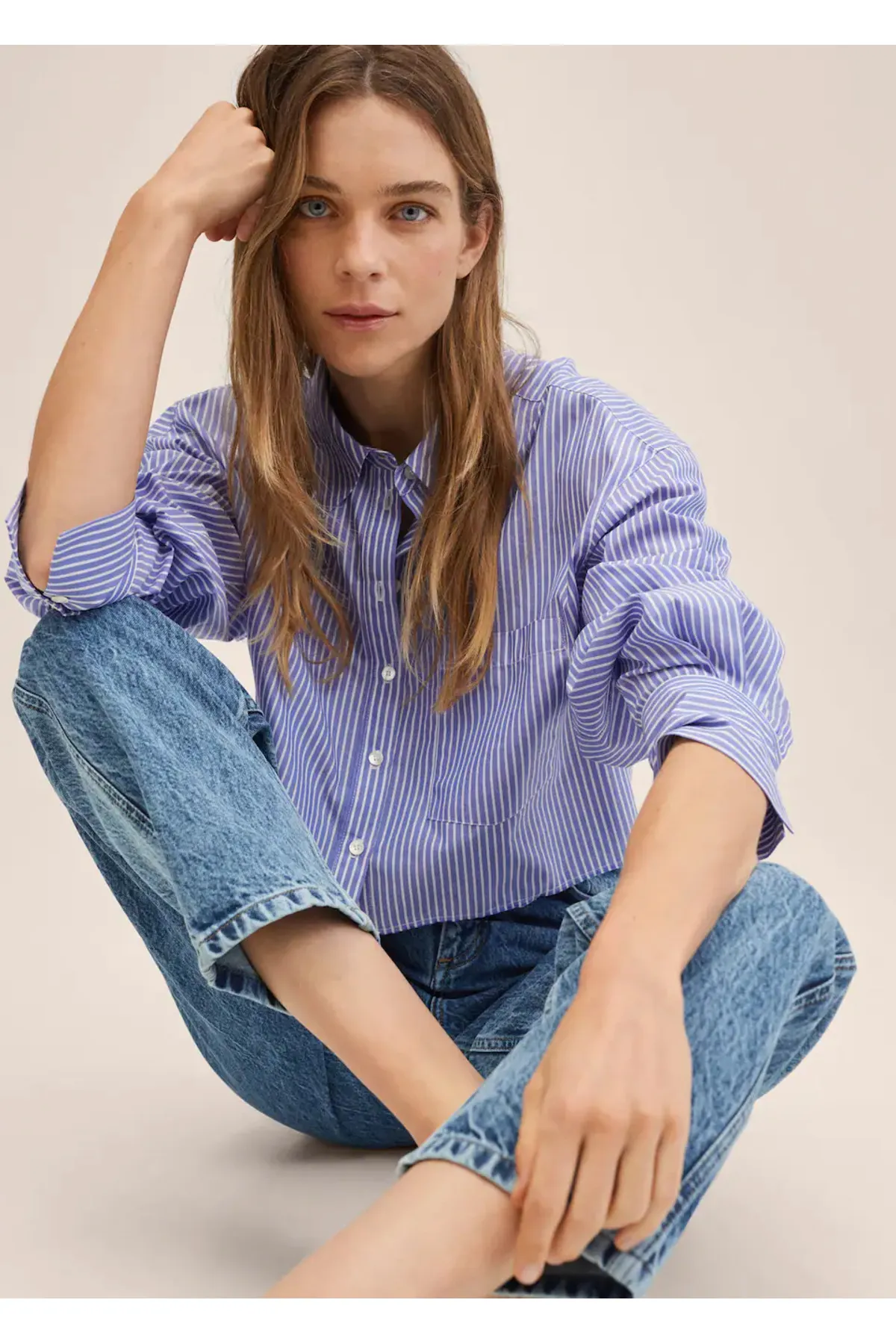 MANGO  Blaue Damenjeans 27022510