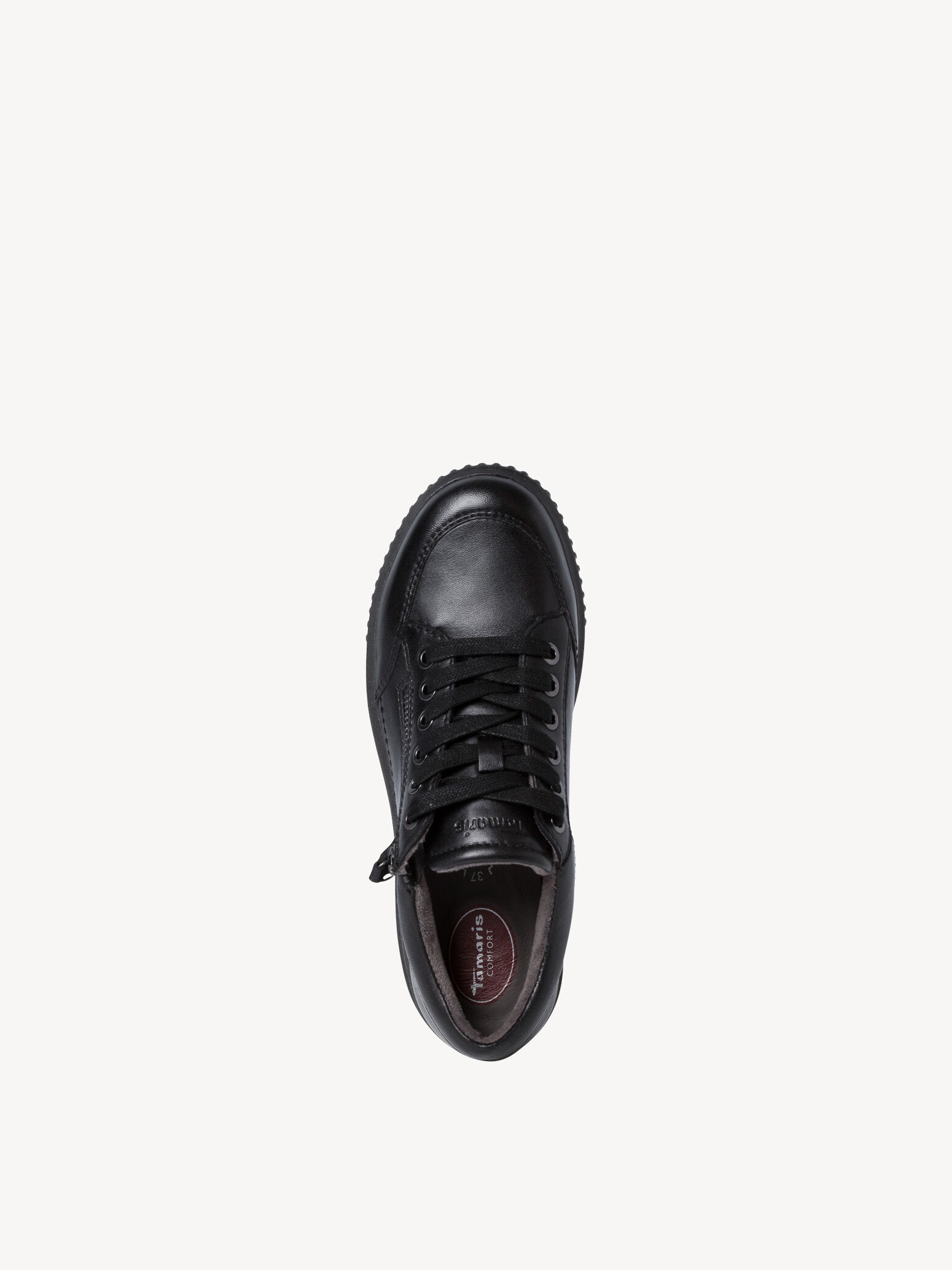 Derbie en cuir - noir