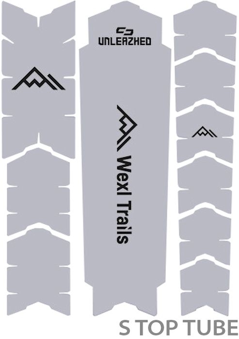 Unleazhed Unscratch Frame Rahmenschutzfolie - WexlTrails Matt kaufen | Bike-Discount