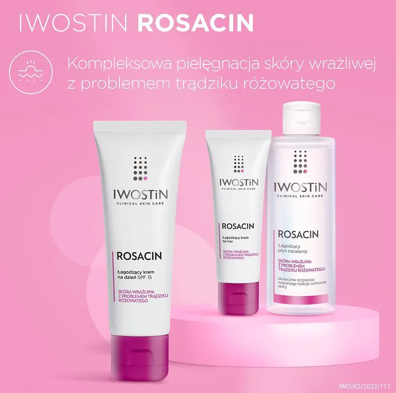 Iwostin Rosacin umirujuća dnevna krema SPF 15