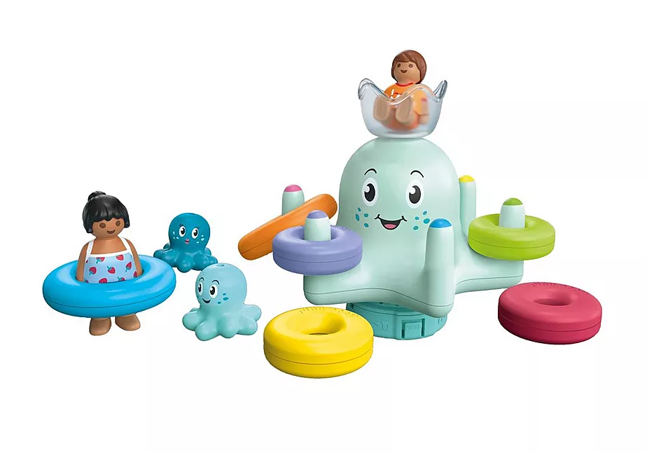 JUNIOR & Tinti: Bunter Tintenfisch