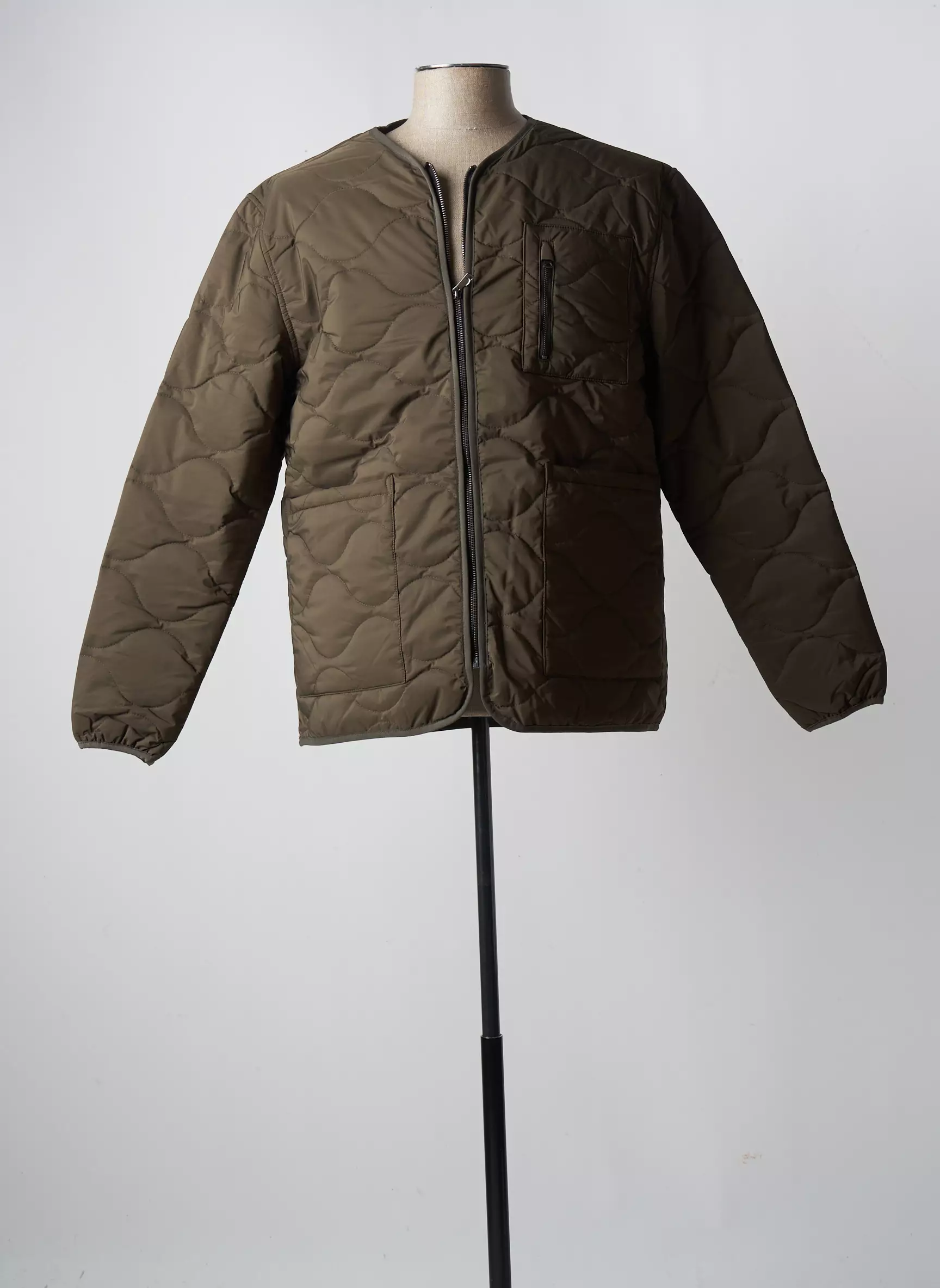 Celio Doudounes Femme couleur vert