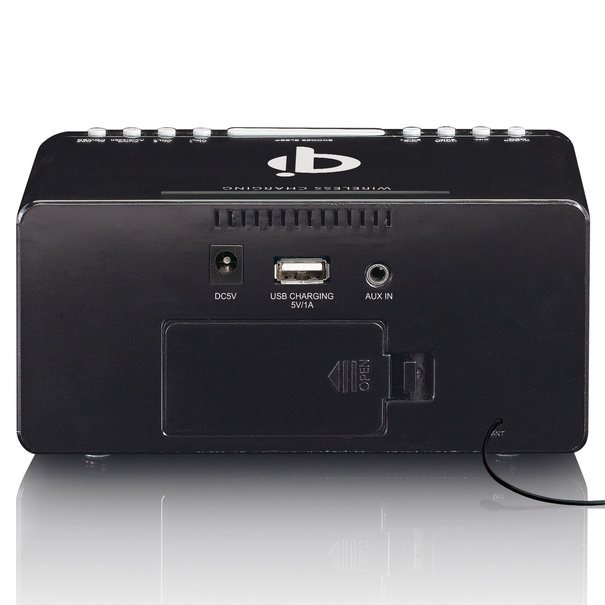 Lenco CR-550 Stereo FM Weckerradio