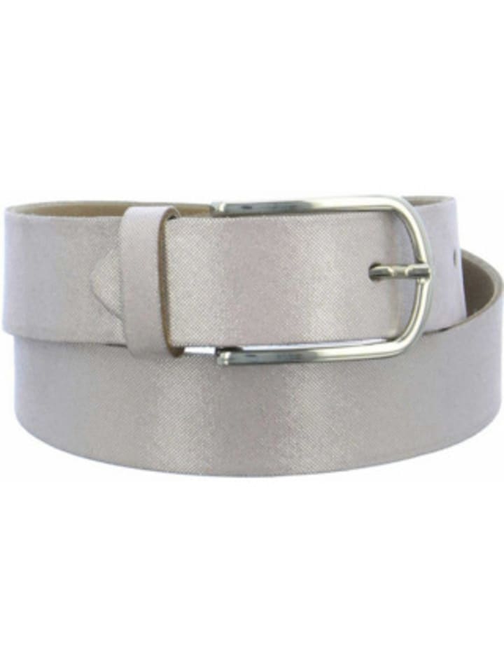 Selection Vanzetti Ledergürtel für Damen in silber in silber günstig kaufen