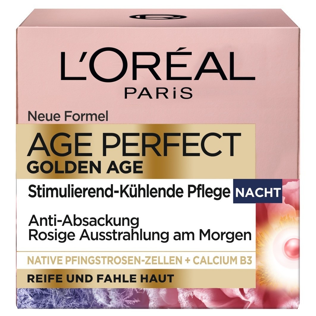 Golden Age Nachtcreme mit Pfingstrosen-Extrakt