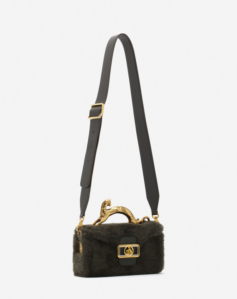 SAC PENCIL CAT NANO EN SHEARLING