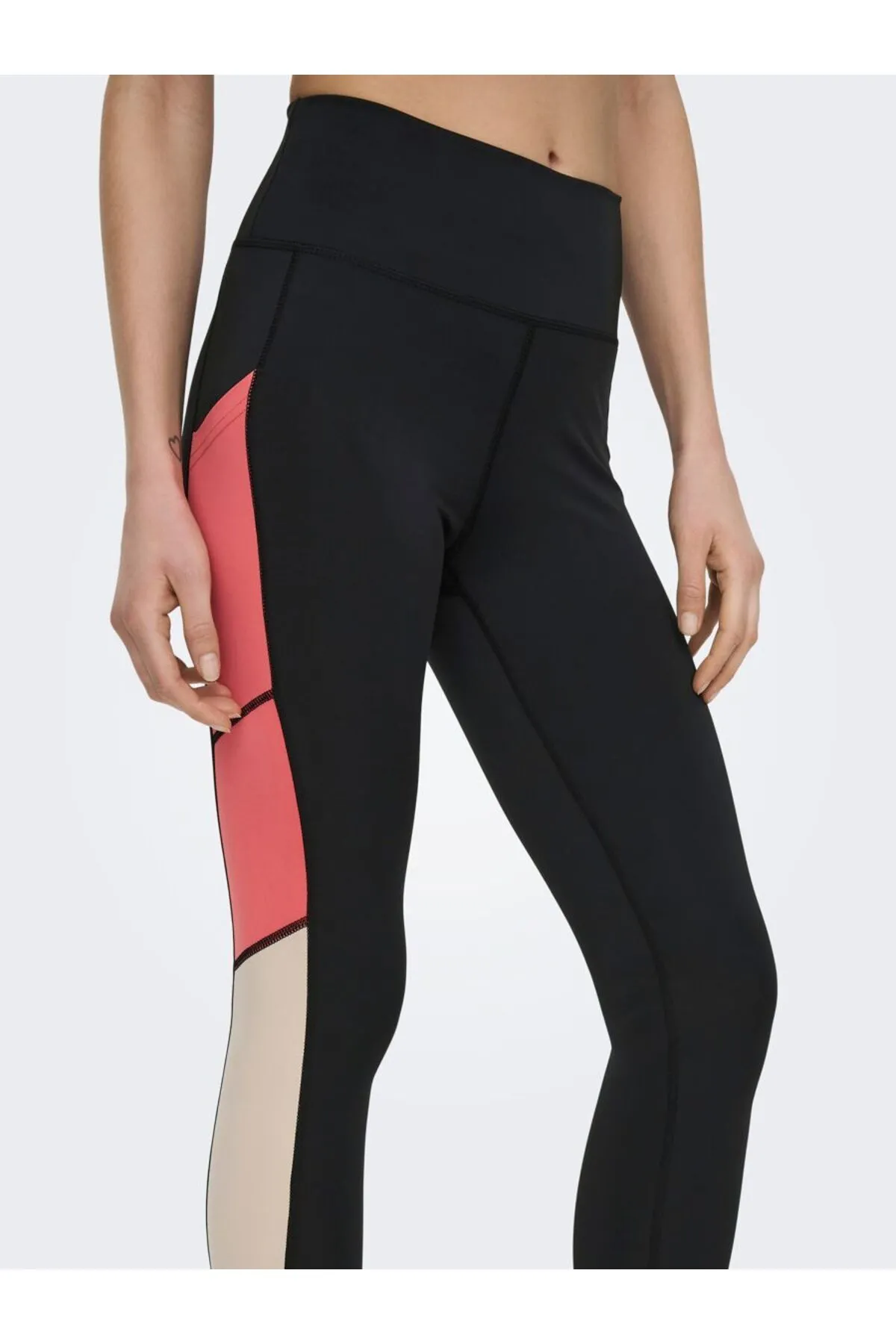 Only Play  Sport-Leggings - Schwarz - Mittlerer Bund
