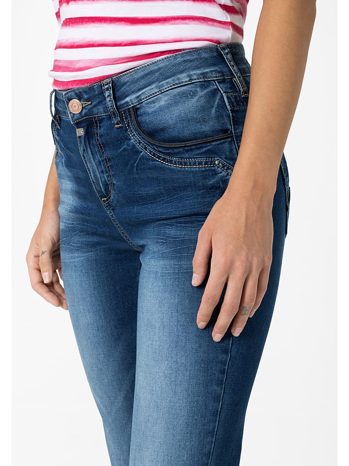 Timezone Jeans - Slim fit - in Dunkelblau günstig kaufen