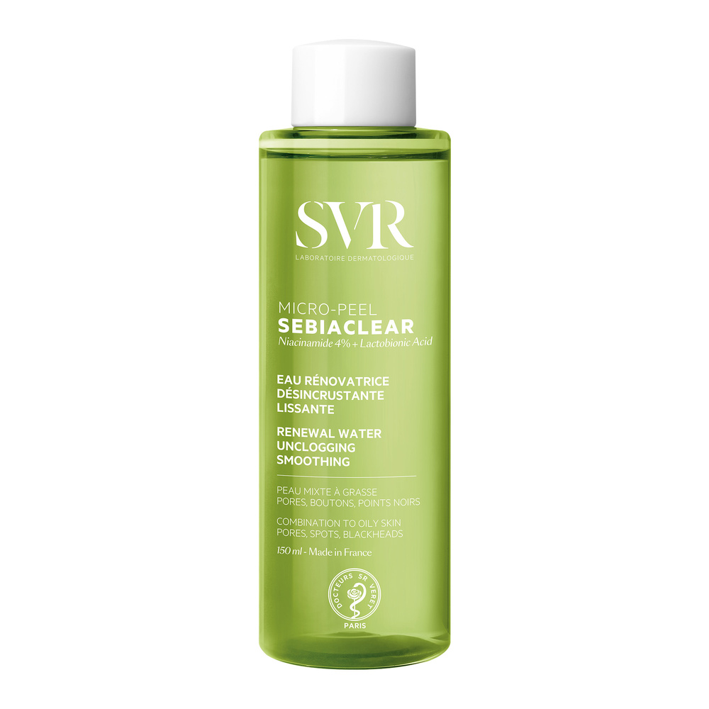 laboratoires svr Sebiaclear Micro-Peel 150ml Lotion et Tonique
