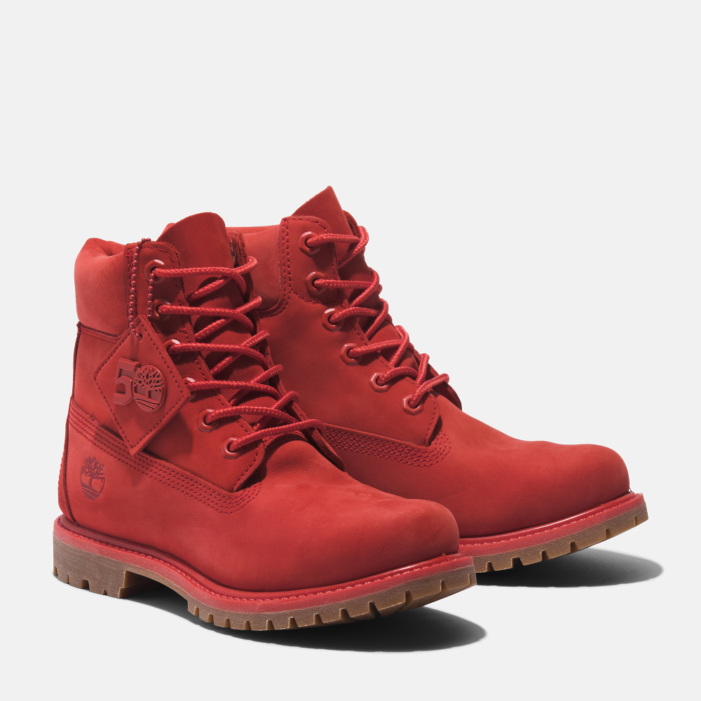 Timberland 6 inch TB0A2R6BDV81 / rot