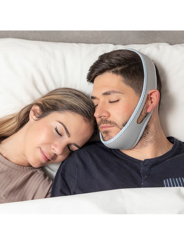 InnovaGoods Anti-Schnarch-Band in Grau - (B)65,5 x (H)7,5 x (T)0,30 cm günstig kaufen onesize