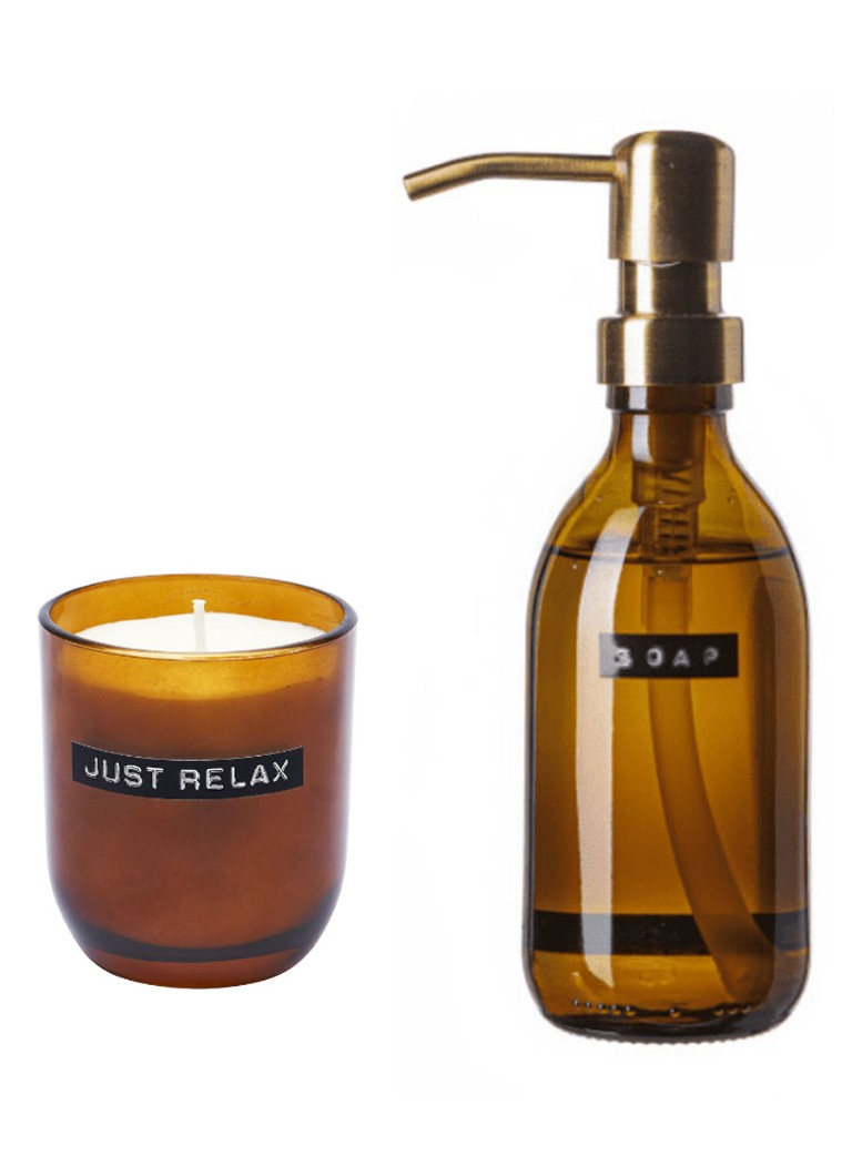 Wellmark Discover roku ziepju un aromātiskās sveces kopšanas komplekts