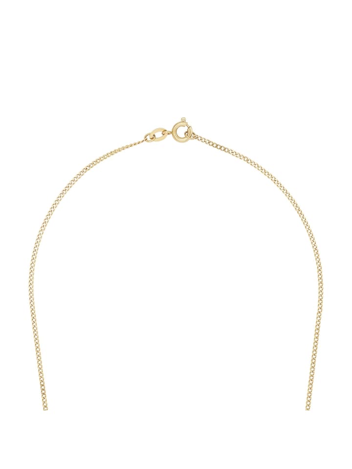 Amor Collier Edelstahl, IP Gold in Gold günstig kaufen 42 cm