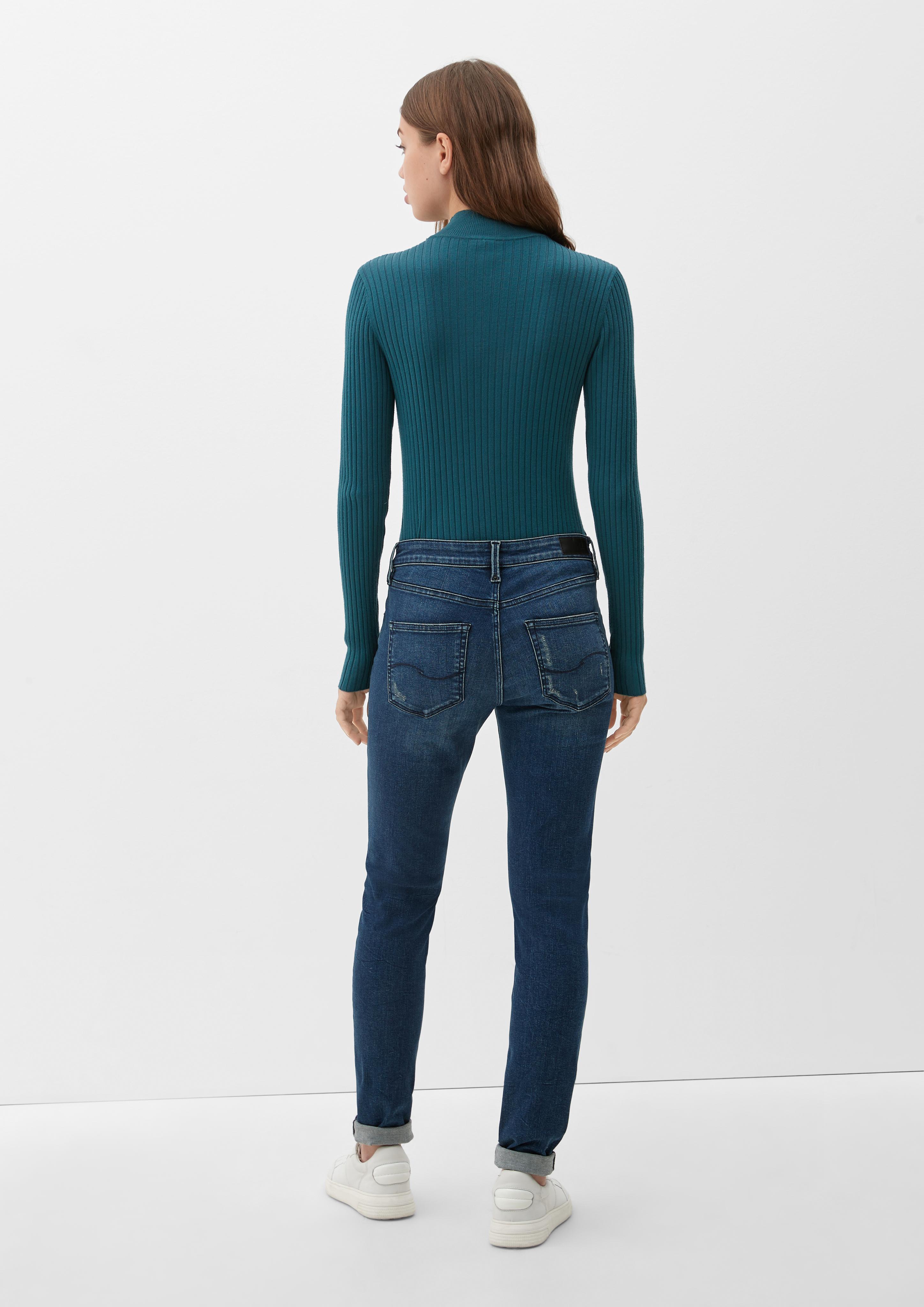 Strickpullover mit Stehkragen  2124396-6985