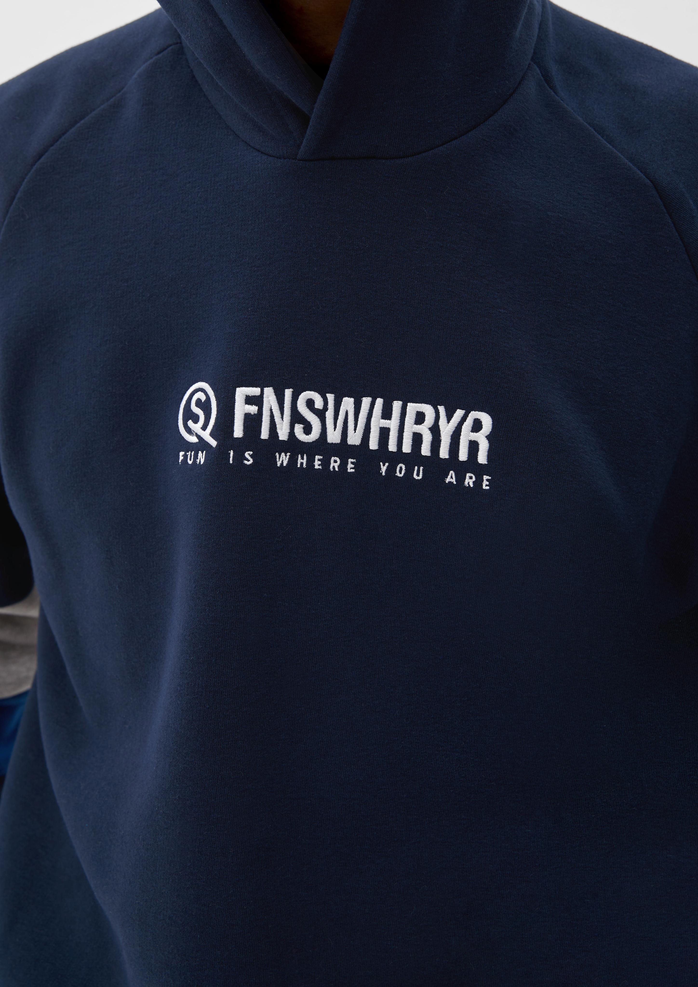 Sweatshirt mit Labelstickereien  2124165-59D0