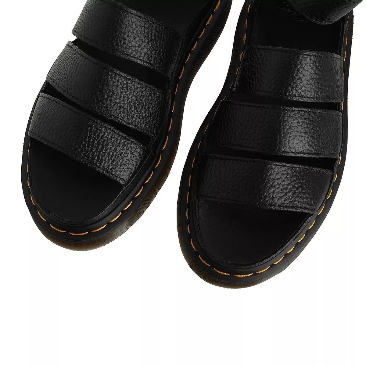 DR. MARTENS Klassische Sandalen schwarz Sandale