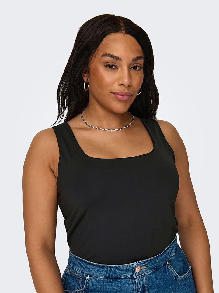 ONLY Carmakoma Top in Schwarz günstig kaufen