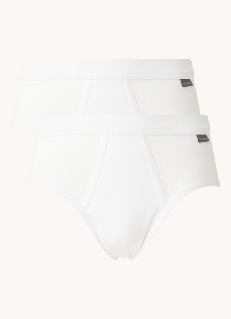 Schiesser Baumwoll-Slips im 2er-Pack