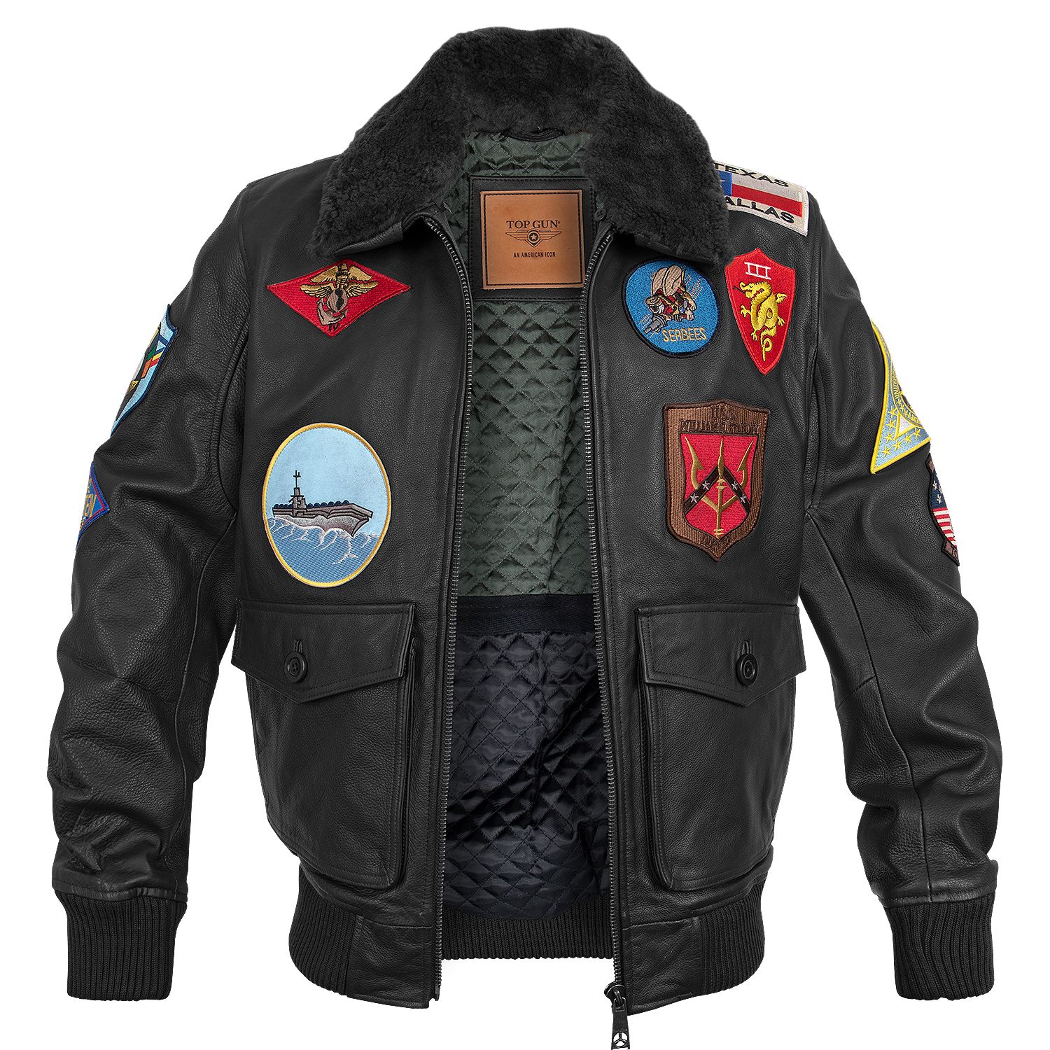 Leder Fliegerjacke 20201007