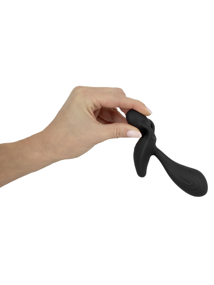 Rebel Analvibrator RC Two Spot Massager in schwarz günstig kaufen 11 cm