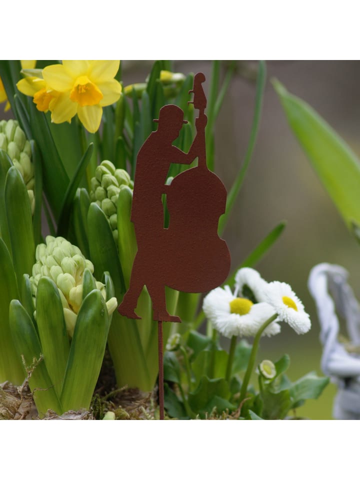UNUS 3er Set Gartenstecker Rost Band in Braun günstig kaufen onesize