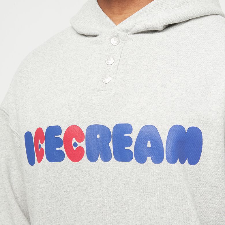 ICECREAM Donut Hoodie heather grey