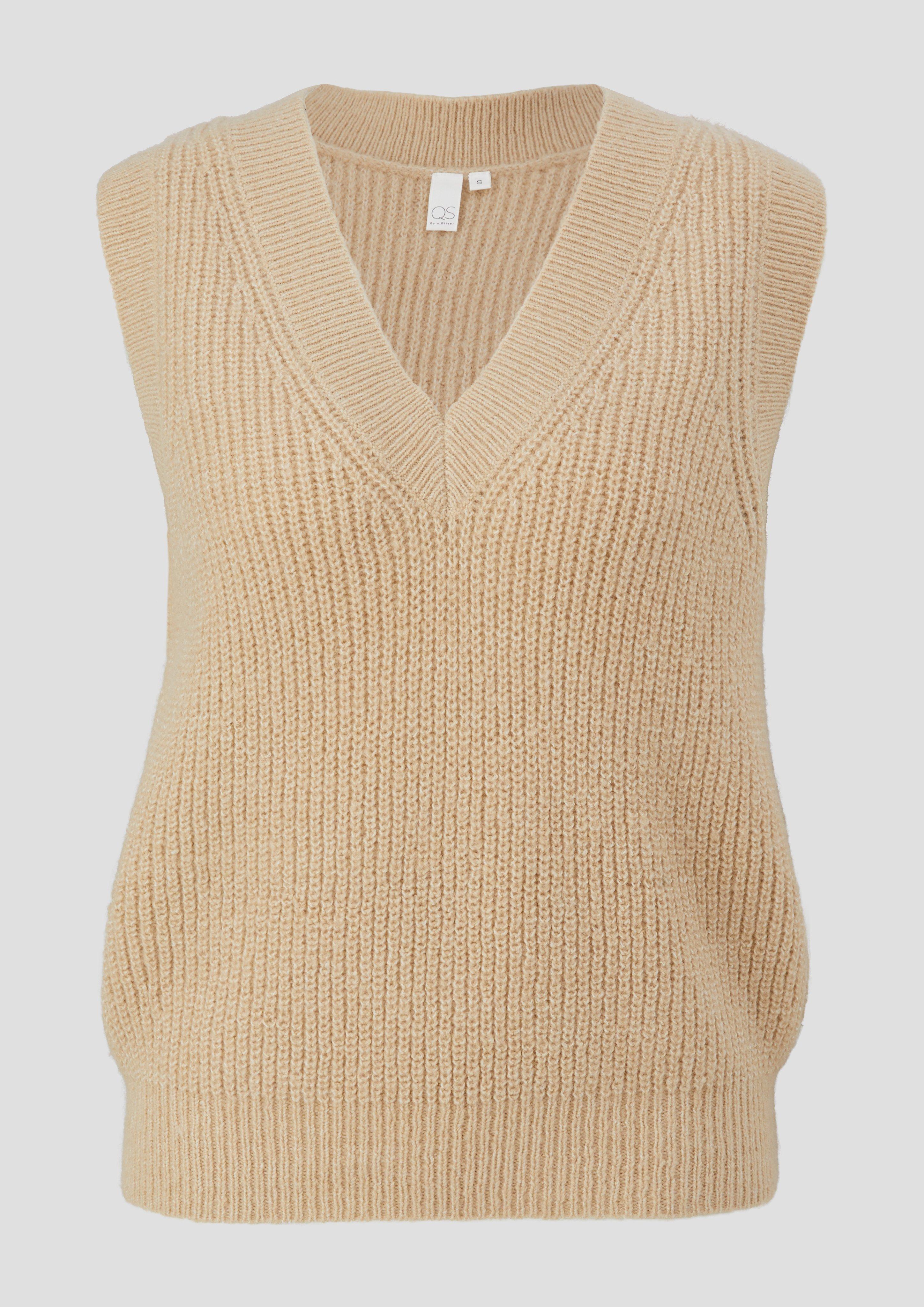 Strickpullunder mit V-Neck  2144093-81W0