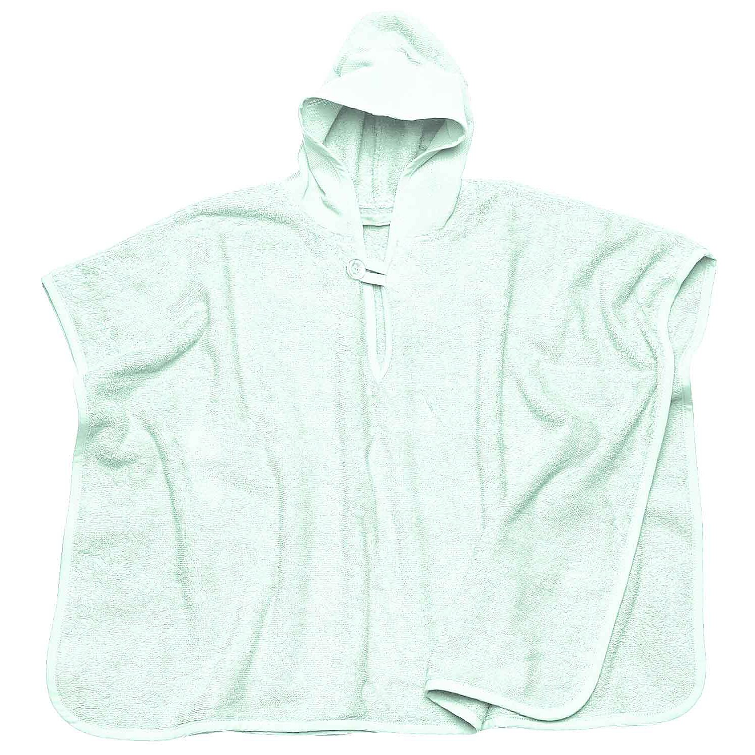 buttinette Frottier-Poncho, mint, 55 x 71 cm