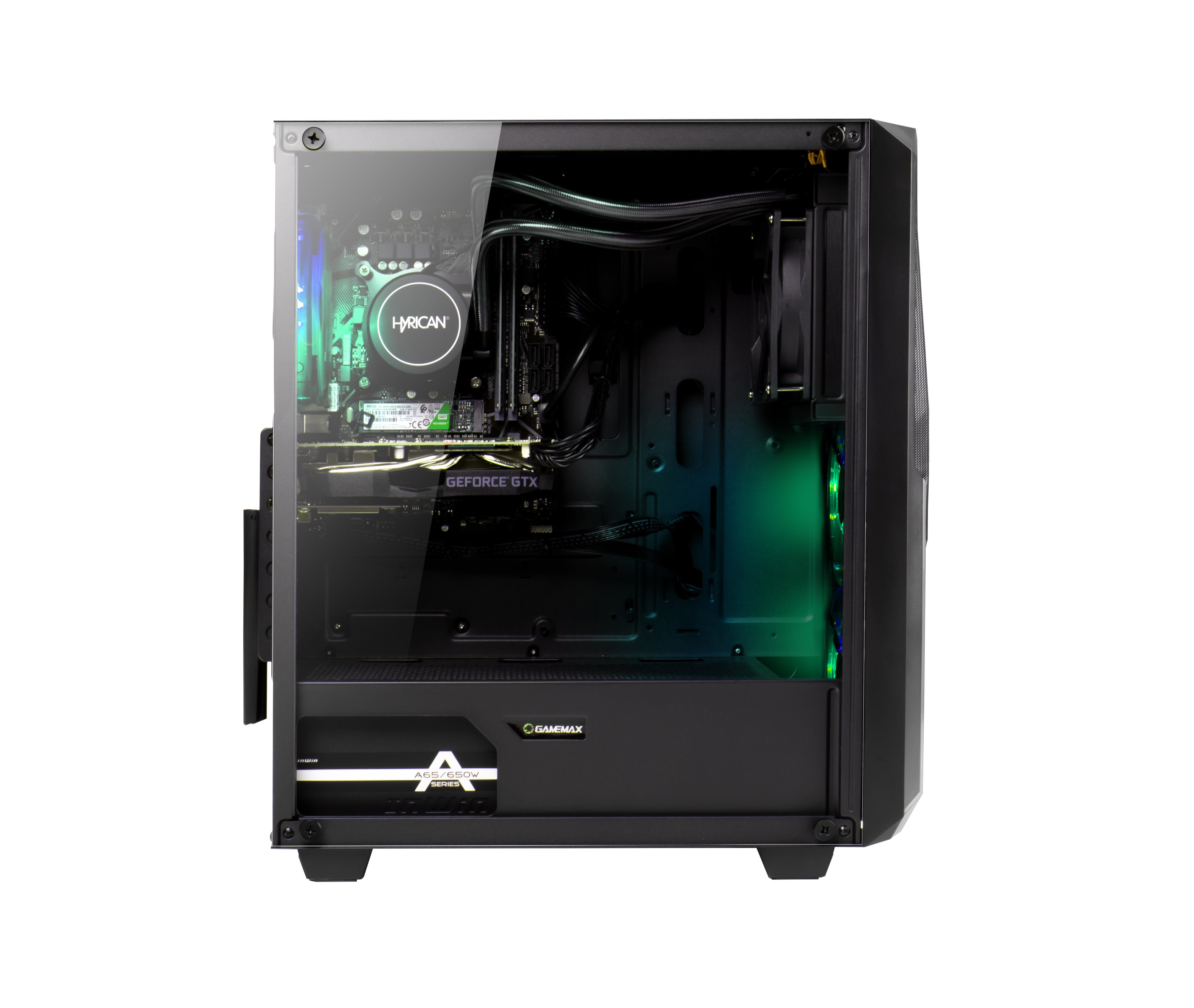 Hyrican Striker 7141 Gaming-PC (AMD Ryzen 7 7700X, RTX 4060Ti, 16 GB RAM, 1000 GB SSD, Wasserkühlung, DDR5, 4060Ti (16GB), PCIe SSD Gen4, Windows 11)