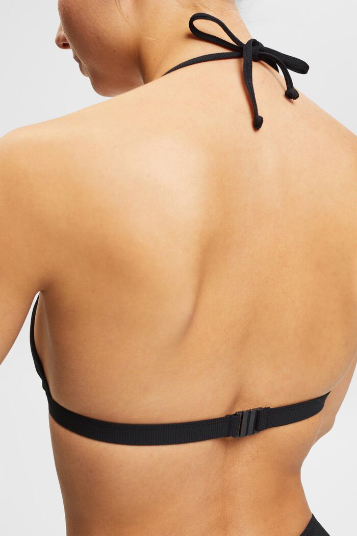 Neckholder-Bikinioberteil mit Bindebändern