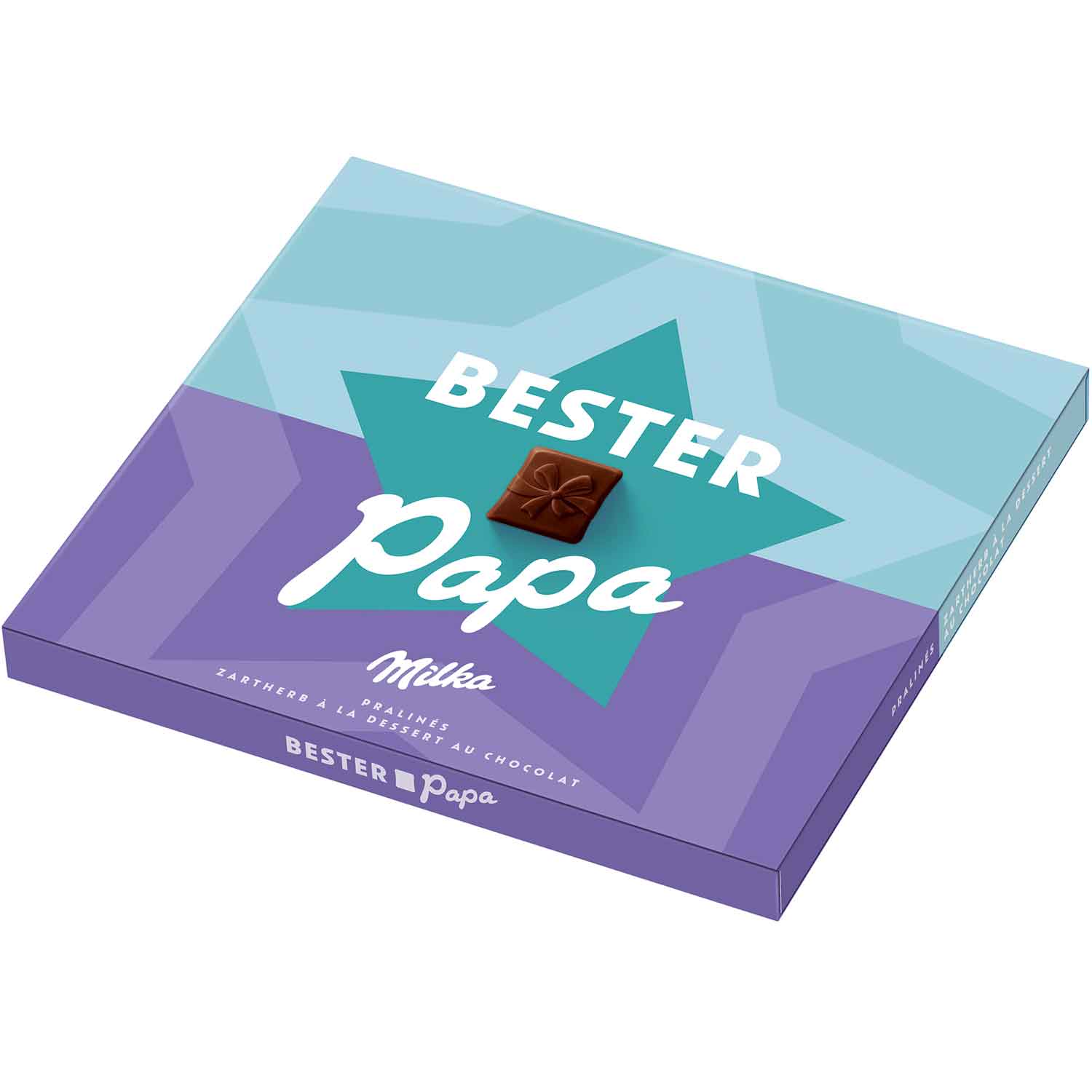 Milka 'Süßes Mitbringsel' Pralinés Zartherb à la Dessert au Chocolat 110g