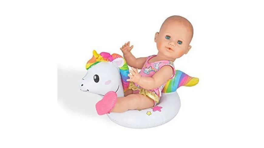 Heless - Schwimmset Einhorn Henri, Gr. 35-45 cm